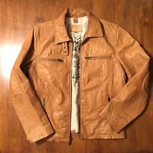 Guess | Men’s GENUINE Leather Jacket